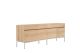 ETHNICRAFT OAK LIGNA SIDEBOARD 4 DOORS-4 DRAWERS 