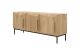 ETHNICRAFT OAK STAIRS SIDEBOARD-3 DOORS 150x46x80