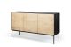 ETHNICRAFT OAK BLACKBIRD SIDEBOARD-3 DOORS 
