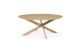 ETHNICRAFT OAK MIKADO ROUND COFFEE TABLE 100x100