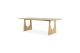 ETHNICRAFT OAK GEOMETRIC DINING TABLE 250x100x76