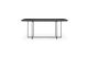 ETHNICRAFT BLACK OAK ARC DINING TABLE 200x100x76