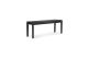 ETHNICRAFT BLACK OAK BOK BENCH 146x35x46 