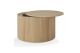 ROLLER MAX COFFEE TABLE - OAK - ROUND - REMOVABLE COVER 60 X 60 X 37 50045