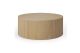 ROLLER MAX COFFEE TABLE - OAK - ROUND - REMOVABLE COVER 80 X 80 X 32 50046