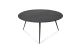 ETHNICRAFT LUNA COFFEE TABLE - LAVA BLACK 80x80x35
