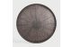  ETHNICRAFT BLACK SLICE WOODEN TRAY XL ROUND