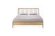 ETHNICRAFT OAK SPINDLE BED (WITHOUT SLATS) 170x210