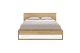 ETHNICRAFT OAK NORDIC BED (WITHOUT SLATS) 184x220