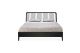 ETHNICRAFT BLACK OAK SPINDLE BED(WITHOUT SLATS)160