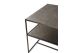 ETHNICRAFT PENTAGON SIDE TABLE - LAVA - WHISKEY 