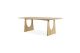ETHNICRAFT OAK GEOMETRIC DINING TABLE 220x100x76