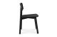ETHNICRAFT BLACK OAK CASALE DINING CHAIR-GEVERNIST