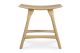 ETHNICRAFT OAK OSSO STOOL 50x33x48