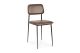 ETHNICRAFT DC DINING CHAIR - CHOCOLATE LEATHER