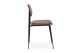 ETHNICRAFT DC DINING CHAIR - CHOCOLATE LEATHER