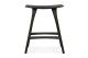 ETHNICRAFT BLACK OAK OSSO COUNTER STOOL 57x33x67