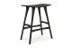 ETHNICRAFT BLACK OAK OSSO COUNTER STOOL 57x33x67