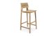 ETHNICRAFT OAK N4 BAR STOOL - GEVERNIST 48x50x110