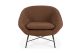 ETHNICRAFT BARROW LOUNGE CHAIR - COPPER