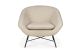 ETHNICRAFT BARROW LOUNGE CHAIR - OFF WHITE