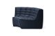 ETHNICRAFT N701 SOFA-ROUND CORNER-GRAPHITE 120