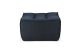 ETHNICRAFT N701 SOFA-FOOTSTOOL-GRAPHITE 70X70X43