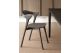 ETHNICRAFT BROWN OAK BOK DINING CHAIR 50x54x76