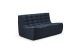 ETHNICRAFT N701 SOFA-2 SEATER-GRAPHITE 140x91x76