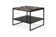 ETHNICRAFT STONE BLACK EMPERADOR SIDE TABLE 