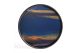 ETHNICRAFT ORGANIC TRAY - GLASS - INDIGO - 48x48x4