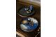 ETHNICRAFT ORGANIC TRAY- GLASS- BLUE MIST- 48x48x4