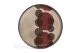 ETHNICRAFT LAYERED DOTS TRAY- GLASS- PINOT-48x48x4