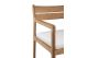 ETHNICRAFT JACK OUTDOOR STOEL TEAK OFF WHITE 
