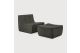 ETHNICRAFT N701 SOFA-FOOTSTOOL-MOSS 70X70X43