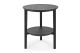 ETHNICRAFT BLACK OAK BOK SIDE TABLE 43x43x50