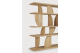 ETHNICRAFT GEOMETRIC RACK OAK 210x35x130