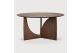 ETHNICRAFT TEAK GEOMETRIC DINING TABLE ROUND