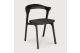 ETHNICRAFT BLACK OAK BOK DINING CHAIR - BLACK