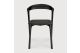 ETHNICRAFT BLACK OAK BOK DINING CHAIR - BLACK