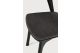 ETHNICRAFT BLACK OAK BOK DINING CHAIR - BLACK