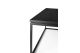 ETHNICRAFT THIN BLACK COFFEE TABLE 70x70x30