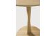 50035	Torsion dining table - varnished oak - round
