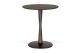 TORSION DINING TABLE - VARNISHED OAK - BROWN - ROUND 70 X 70 X 76 50023