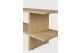 51789	Kabuki side table - oak - rectangular