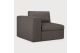 Mellow modular sofa Granite Eco fabric end seat R