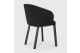 Unda dining chair varnished oak black Charcoal