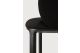Unda dining chair varnished oak black Charcoal