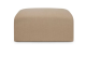Bulky footstool - Light Sepia fabric