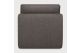 Mellow modular sofa Granite Eco fabric 1 seater 